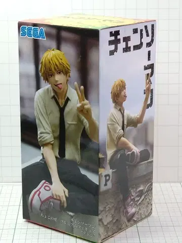 덴지 쵸코노세 프리미엄 피규어 체인소 맨