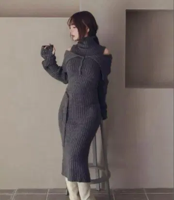 andmary Cameo knit set cardigan