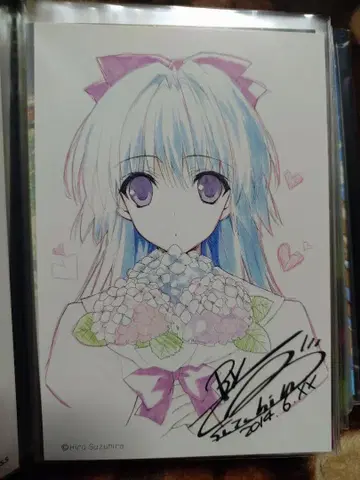 스즈히라 히로 엽서