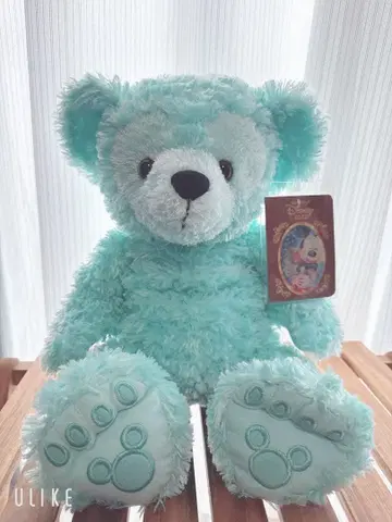 wdw 더피 민트 디즈니 베어 봉제 인형