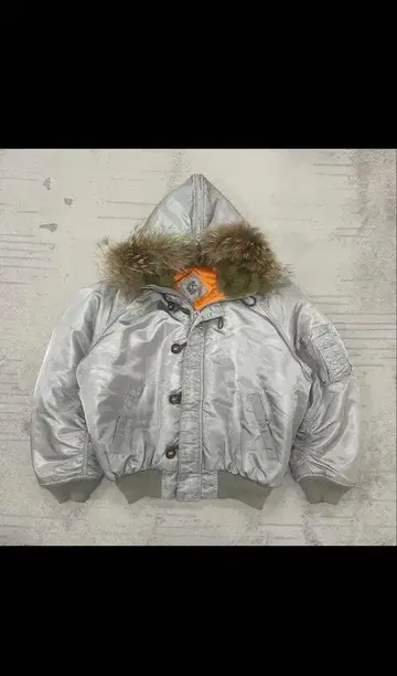 새상품급 80년대 레어 컬러 N-2B PALMUS LIFE 실버