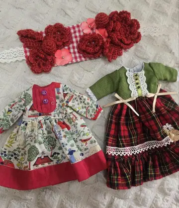 브라이스 인형 의류 세트 아웃핏 3점