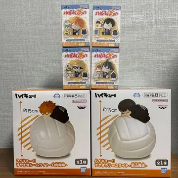 하이큐 룸 라이트 하피피규어 6세트