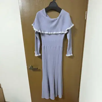 JILL by JILL STUART 케이프 리브 니트 원피스