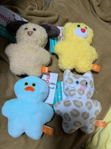 mojojojo 마스코트 봉제 인형 4종 컴플리트 세트