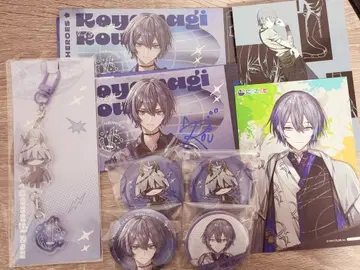 코야나기 로우 아크릴 스탠드 캔뱃지 엽서 키링 홀로그램 티켓