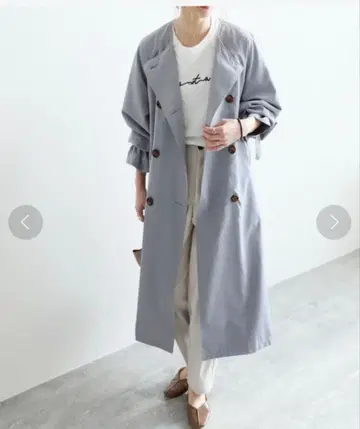 [ 미사용 새상품 ] reca 노카라 빅 실루엣 트렌치코트 M