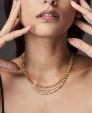 sara jsrie Layer Necklace 키사누키 마야