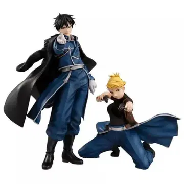 G.E.M. 로이 머스탱 & 리자 호크아이 세트 강철의 연금술사 피규어