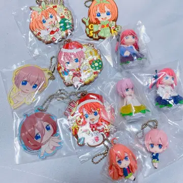 5등분의 신부 미니 피규어 키링 묶음 판매