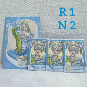 니지산지 히바치 마나 니지베어 NIJI베어 엽서 폴라로이드풍 카드 특전