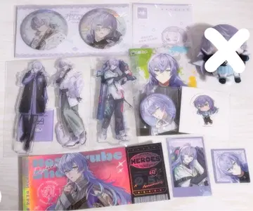 별을 이끄는 쇼 아크릴 스탠드 니지페페 캔뱃지 엽서 홀로 티켓 묶음 판매