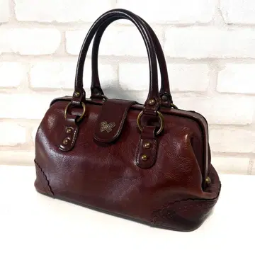 안나수이 닥터스 백 브라운 가죽