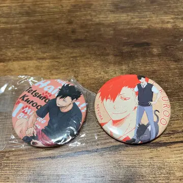 하이큐 포트레이트 캔뱃지 검은 꼬리 철랑