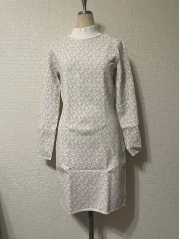 MICHAEL KORS 원피스 화이트/브라운