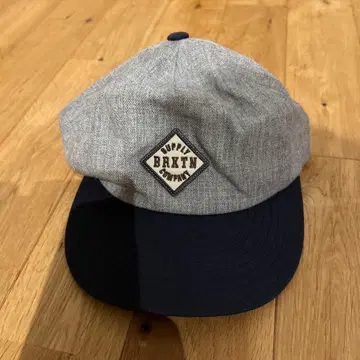 Brixton 그레이 네이비 캡