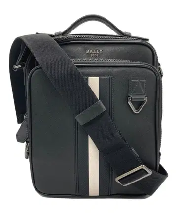 컨디션 최상 BALLY 블랙 숄더백 크로스바디 가죽 블랙