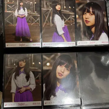 사카미치 시리즈 아이돌 사진 5장 세트