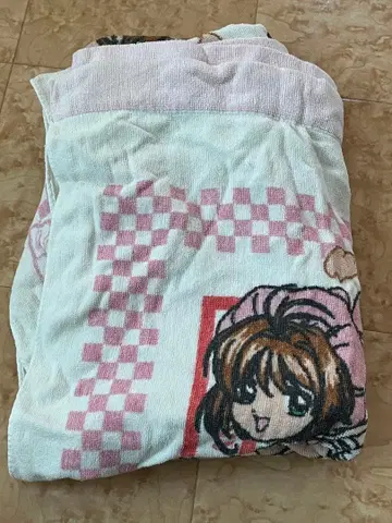 카드캡터 사쿠라 여름용 이불 당시 물품