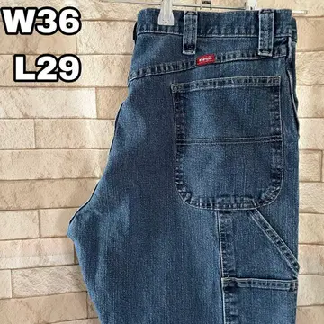 Wrangler 랭글러 페인터 팬츠 데님지 자수 36 x 29