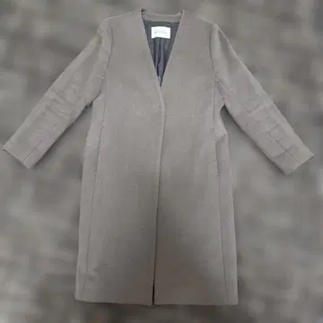 유나이티드 애로우즈 그린 레이블 릴랙싱 노카라 코트 38