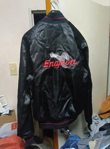 무료배송 구제 의류 USA Snap-on 스냅온 나일론 자켓 M