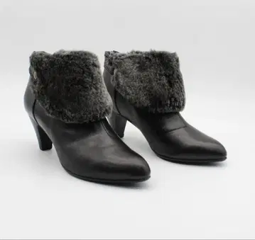 기간 한정 특별 가격 일본 정품 새상품 EIZO 퍼 달린 숏부츠 부티