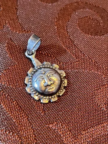 초레어 실버 925 태양신 펜던트