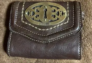 안나수이 브라운 접이식 지갑
