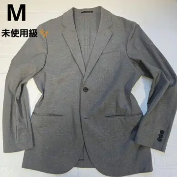 미사용급 유니클로 감동 자켓 울 라이크 테일러드 자켓 세탁 가능