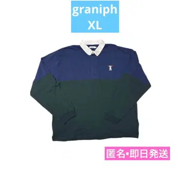미사용 새상품 graniph 컨트롤 베어 긴팔 라거 셔츠 XL 당일 발송