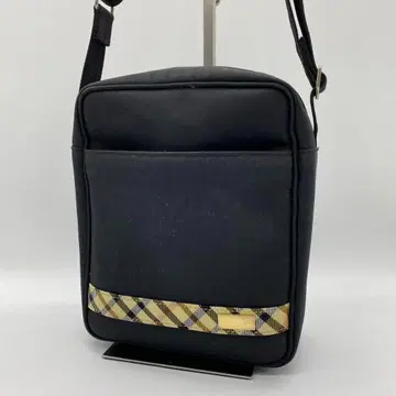 [ 새상품급 ] DAKS 닥스 숄더백 캔버스 체크 무늬