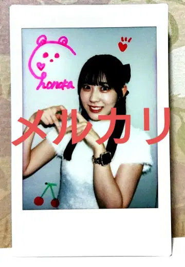 후지코즈 쿠키타 호노카 친필 사인 폴라로이드 체키 당선 올나이트 후지코