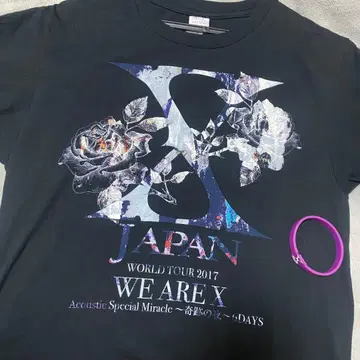 X JAPAN 2017 블루 로즈 X 투어 T 덤 포함