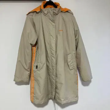 adidas 아디다스 벤치 코트 CLIMAPROOF 베이지 오렌지