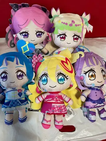 너와 아이돌 프리큐어 메챠모후굿토 봉제 인형 5체 세트