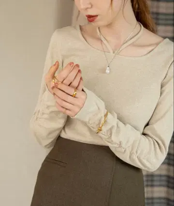 hinari 멜란지 디자인 상의