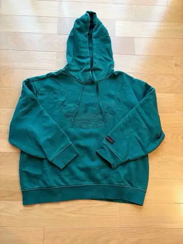 marimekko 아디다스 그린 후드 부착 후드티