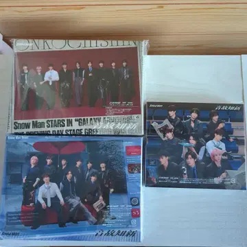 SnowMan 음고지신 초회반A 초회반B 일반ver Blu-ray