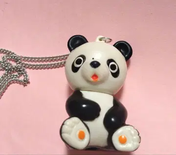 쇼와 레트로 팬더 펜던트 파트라