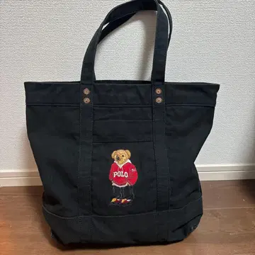 랄프 로렌 폴로베어 토트백