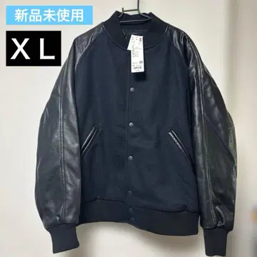 미사용 새상품 UNIQLO 스타디움 점퍼 XL 네이비 바시티 자켓