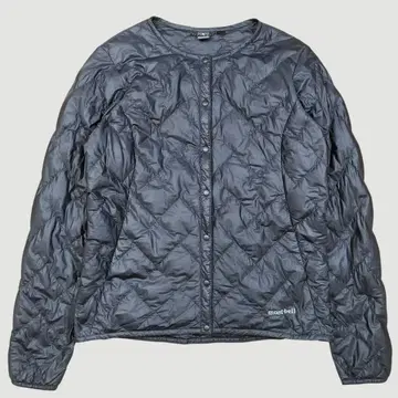 몽벨 스페리오 다운 라운드넥 자켓 여성용 블랙 L 사이즈