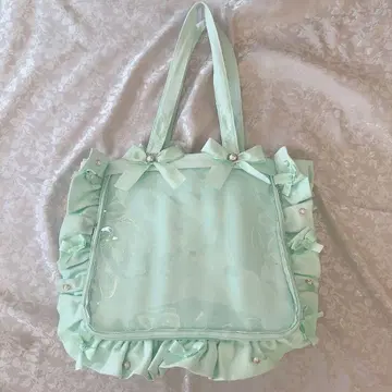 [자카마트] 이타백 A4 프릴 디자인 이타백용 토트백