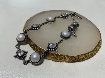 카레코펜하겐 실버 펄 팔찌