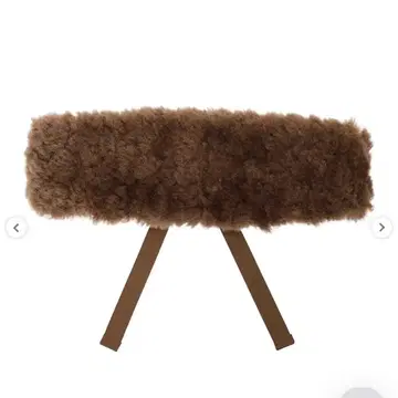 sm2 사만사 모스모스 헤어밴드 인조 모피 헤어밴드 브라운