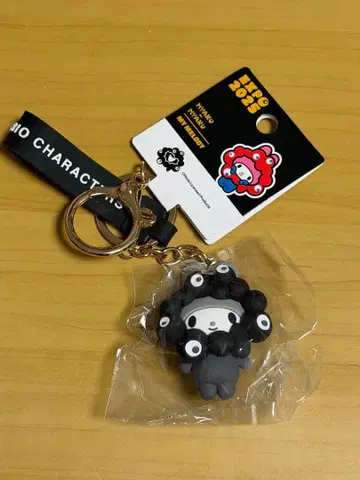 만박 산리오 블랙 미야쿠미야쿠 변신 키링 입체 마스코트 마이멜로디
