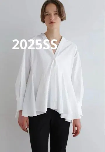 [ 2025SS ] 루피 나일론 스트레치 브로드 블라우스