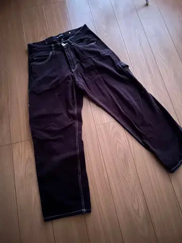 AVIREX 10s~ 블랙 워크 팬츠