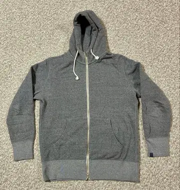 LOOPWHEELER 멜란지 후드티 L 헤더 그레이